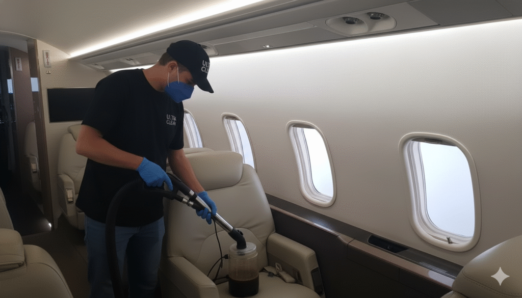 Aircraft-Main-Cabin-Restoration-Disinfection
